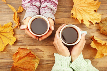 Осень - не время грустить, время пить кофе. Советы психологов